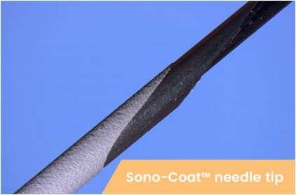 Sono-Coated? needle